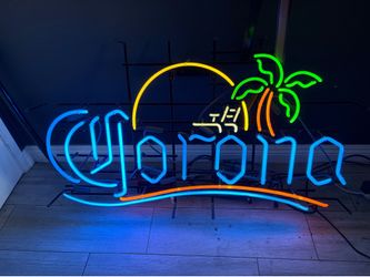 Vintage Corona Neon Sign 44.5in x 22.5in