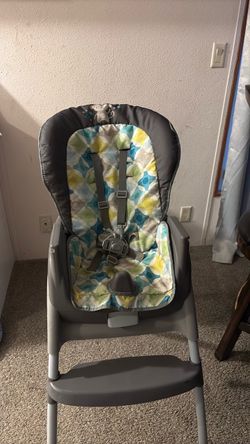 Baby High Chair with 5-Point Harness