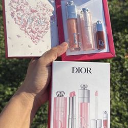 Dior Gift Set Lipstick Lip Maximizer Regalos Mujer (retail $120)