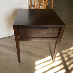 Wood Side Table