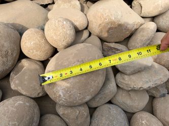 4"× 8" cobble rock $150 sale per yard