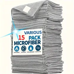 Microfiber Towel Set Ultra Fine Detailing Cloth 9.84x9.84