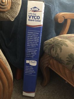 Alvin 5-Ply Vinyl VYCO Board Cover VBC55-1 18x24 Art Supply