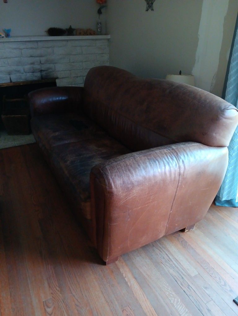 Free Leather Couch
