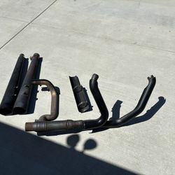 Shark Slip Ons With Oem Headers