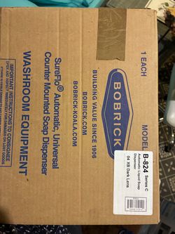 Bobrick B-824 SureFlo Automatic Universal Counter Mounted Soap Dispenser