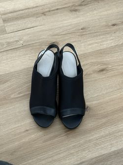 Calvin Klein Wedge Mules- SIZE 8.5
