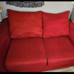 Red Love Seat