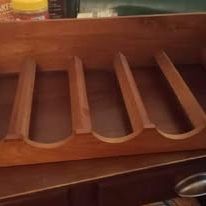 Teakwood Wine Rack