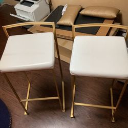 2 LumiSource Bar Stools 