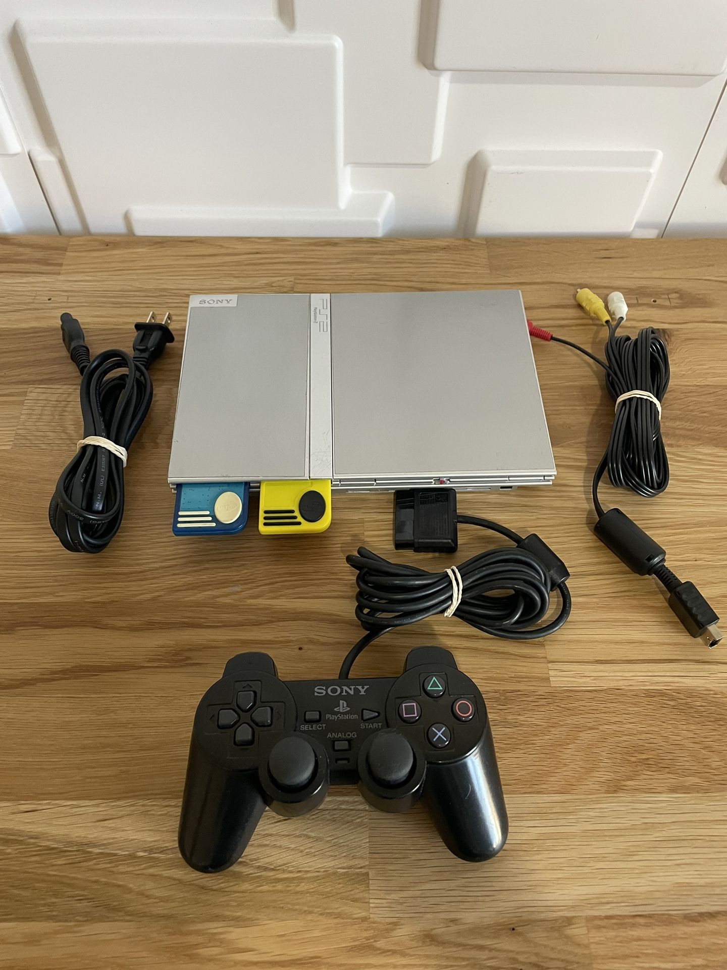 PS2 Slim PlayStation 2 Silver Console