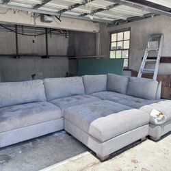 Tomasville Grey sectional couch
