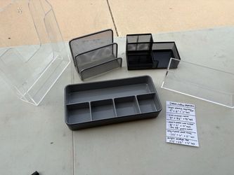 Desk Office Organizer items - various!