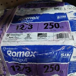 New Romex Wire 12/3