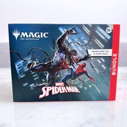Sealed Magic the Gathering Marvel Spider Man Trading Card Game Bundle Authentic Rares, Foils and Full-Art