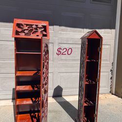 Ornate Bookshelves $20