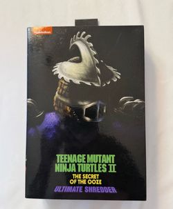 NECA Teenage Mutant Ninja Turtles 2 Shredder Action Figure Secret of the Ooze