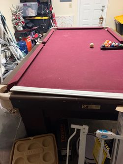 Connelly Pool Table with Balls