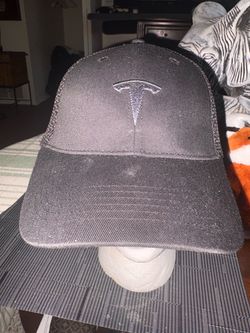 Tesla snapback black hat