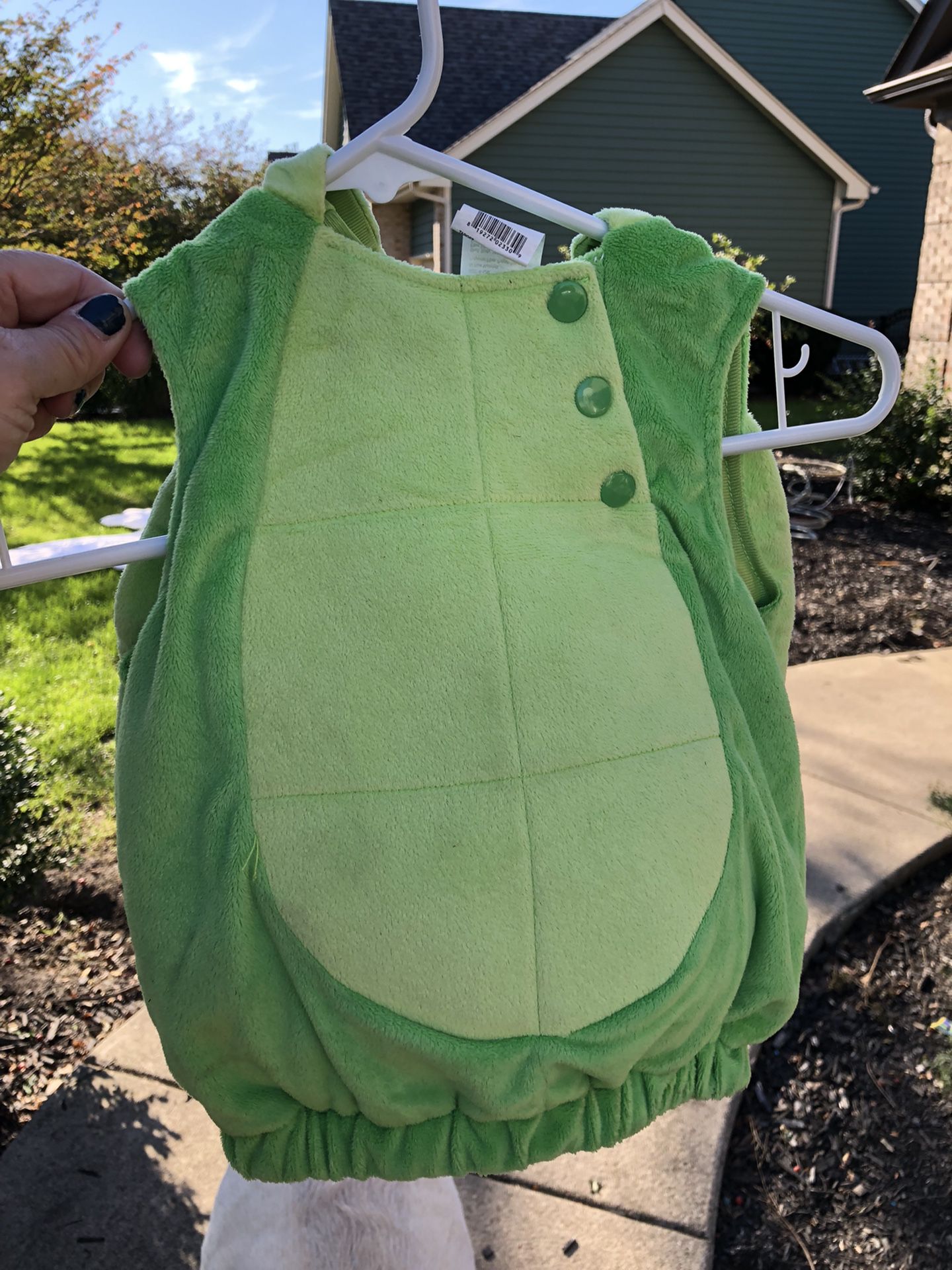 6-12 Months Turtle Costume 