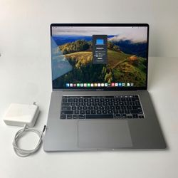 FIRM PRICE - Like New 2020 16 inch MacBook Pro • 32gb of Ram • 1 Terabyte SSD • 6 Core i7 • Only 108 Cycle Count • 140 Watt Charger