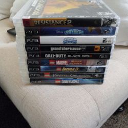 9 PS3 GAMES