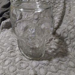 Skull Candle Holder Decor Halloween