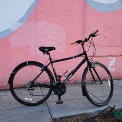 Large 21”Raleigh Detour Hybrid 24-Speed w/Fenders-Shimano Bike