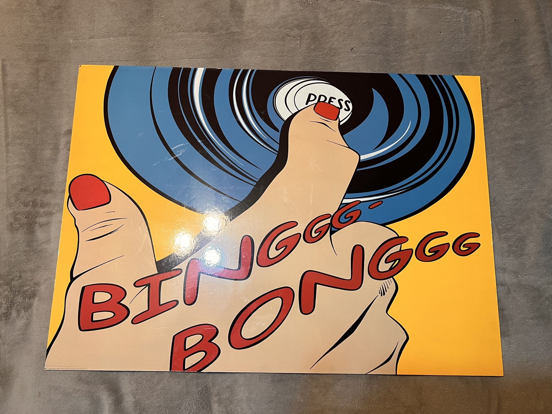 Vintage Ikea Deborah Azzopardi Print Pop Art