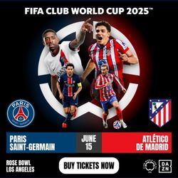 2 Tickets PSG vs Atlético de Madrid – $125 Each