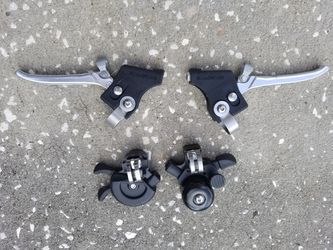 Brompton brake levers and gear shifter