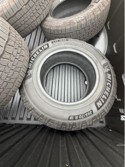4 Michelin New Tires 60 miles