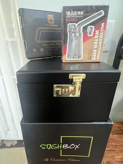 Large Premium Bamboo Storage Box - The Connoisseur Collection