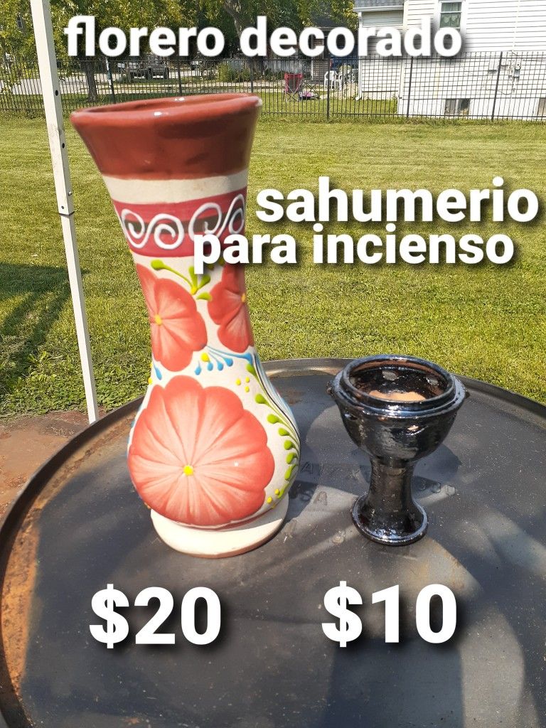 Floreros Y Sahumerios Para Incienso