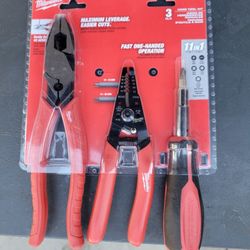 Milwaukee 3PC. Hand Tool Kit