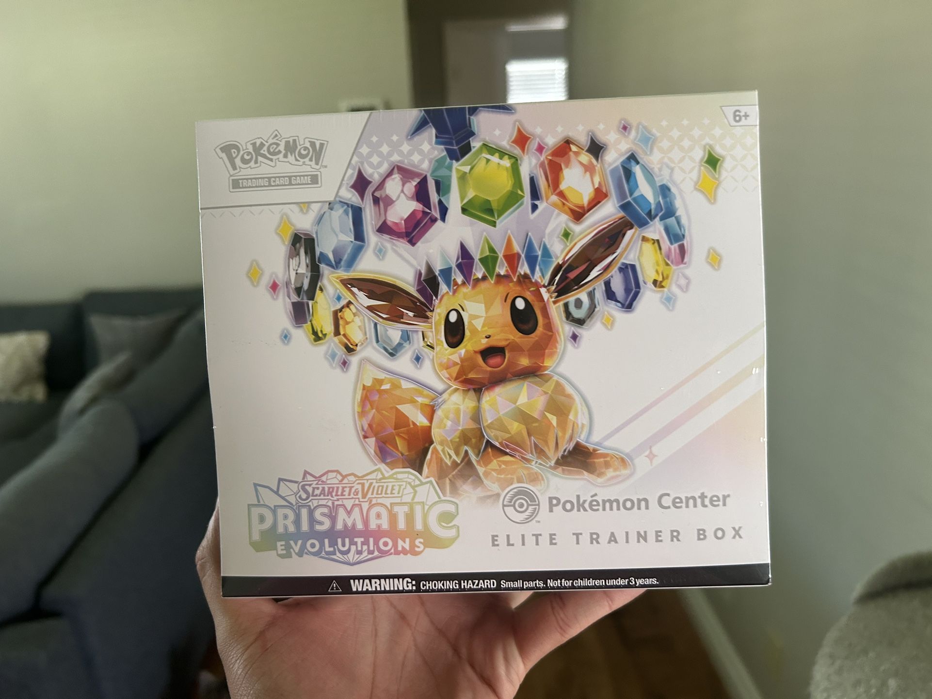 SEALED Pokemon Center Prismatic Evolutions ETB