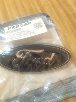 Ford tailgate name plate