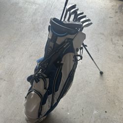 Golf Bag & Clubs 