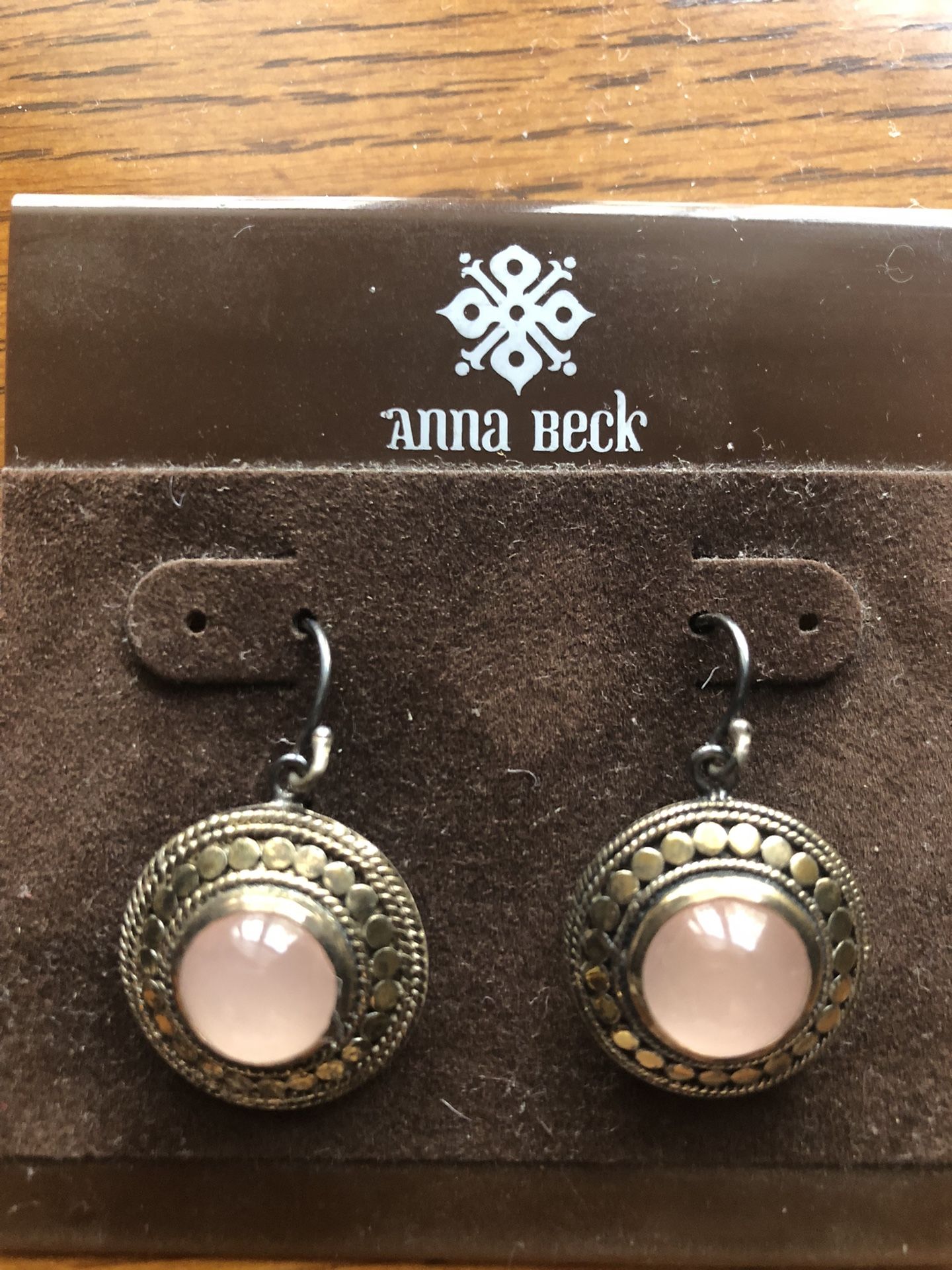 Sterling Silver Pierced Earrings By Anna Beck