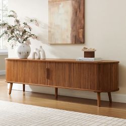 MCM MEDIA CONSOLE BY HERNEST SOLID WOOD BRAND NEW IN BOX!!!