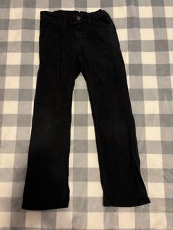 Black Straight Leg Jeans