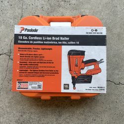 Paslode Cordless 18-Gauge Lithium-Ion Brad Nailer 