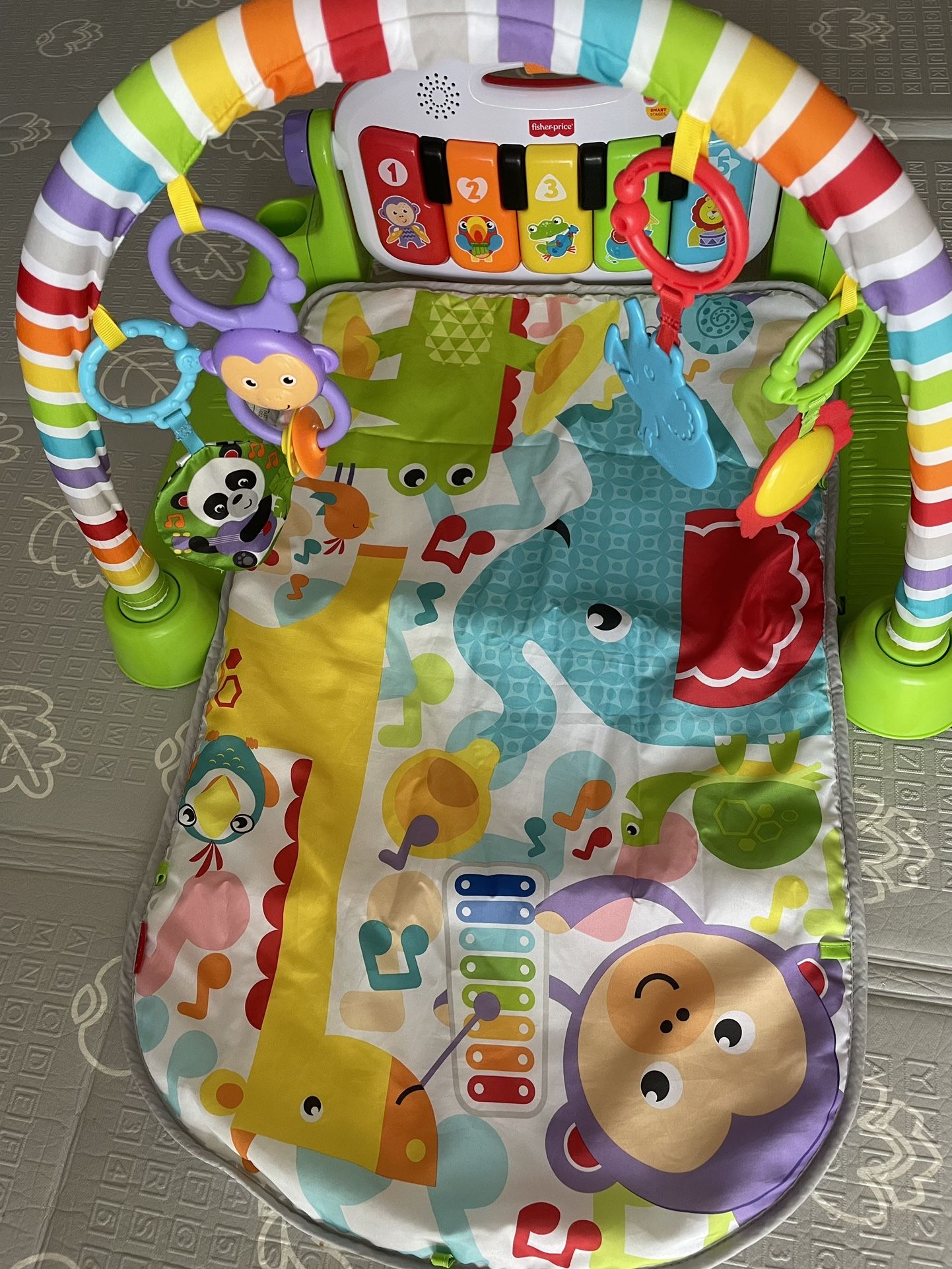 Fisher Price Kick N Play Removable Piano Gym