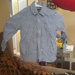 Boys Toddler Tommy Hilfigher Button Up
