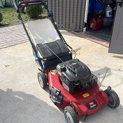Toro self proclaimed mower Kay start or pull