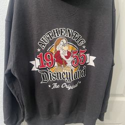 Disneyland 55 Grumpy Hoodie M Zip-Up Jacket