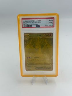 2026 Pokemon Ascended Heroes 294 Mega Charizard Y Ex Mega Hyper Rare PSA 9