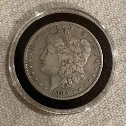 1888  O Morgan silver dollar, 90% Silver