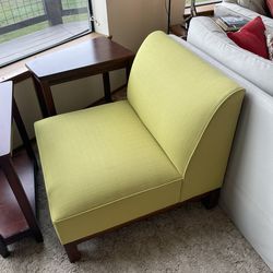 Mid Century Style "Slipper Chair" Pair