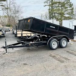 New 6x12 7k HD Dump Trailer 